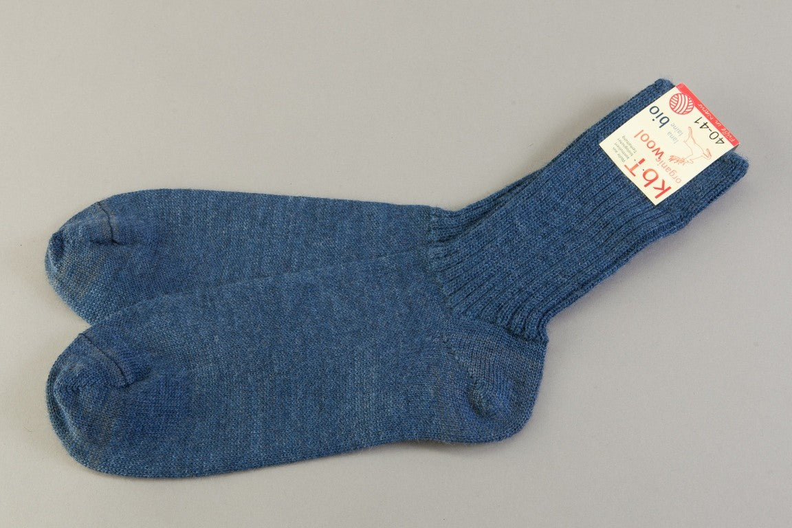 Socken mittlere Stärke blau