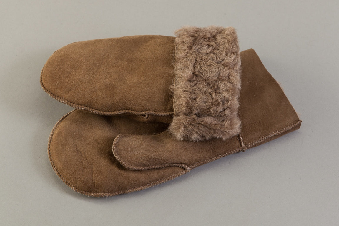Fausthandschuhe taupe-schlamm