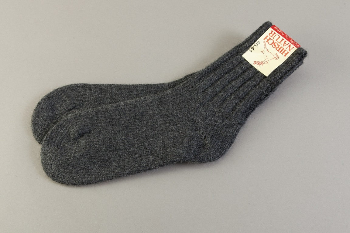 Dicke Wollsocken anthrazit