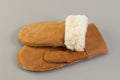 Fausthandschuhe hellbraun